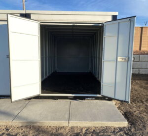 Secure weather-resistant storage pods